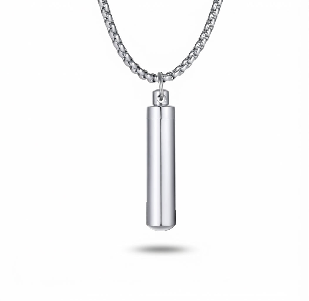Collier Urne en Acier Inoxydable