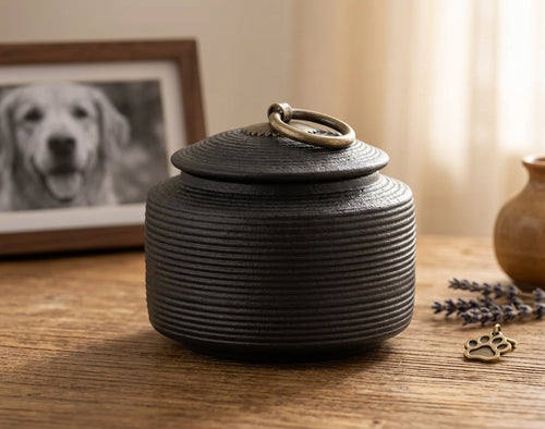URNE funéraire pour chien en céramique
