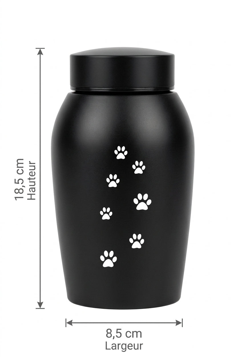 Urne pour Chien en Acier Inoxydable