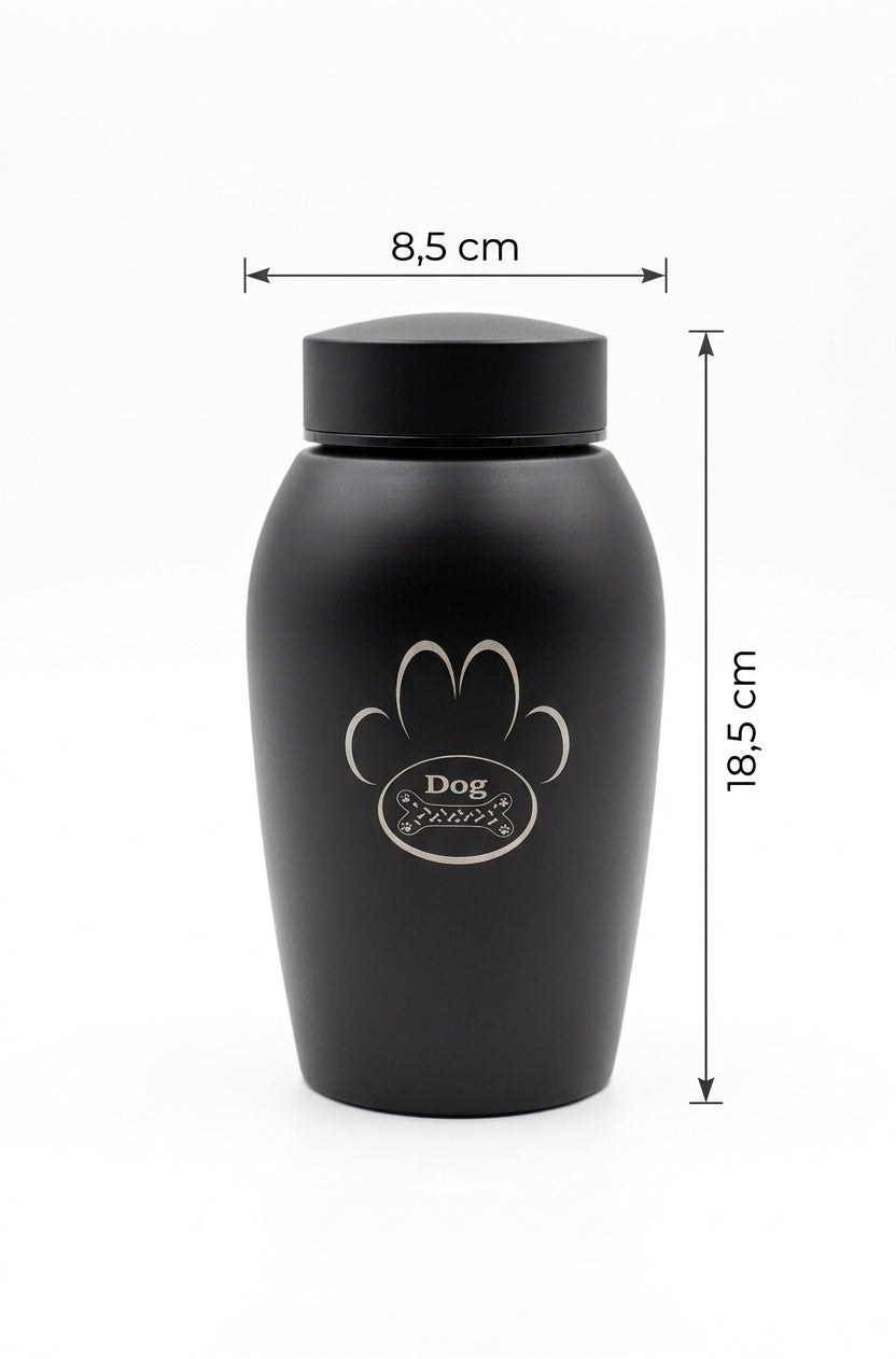 Urne pour Chien en Acier Inoxydable