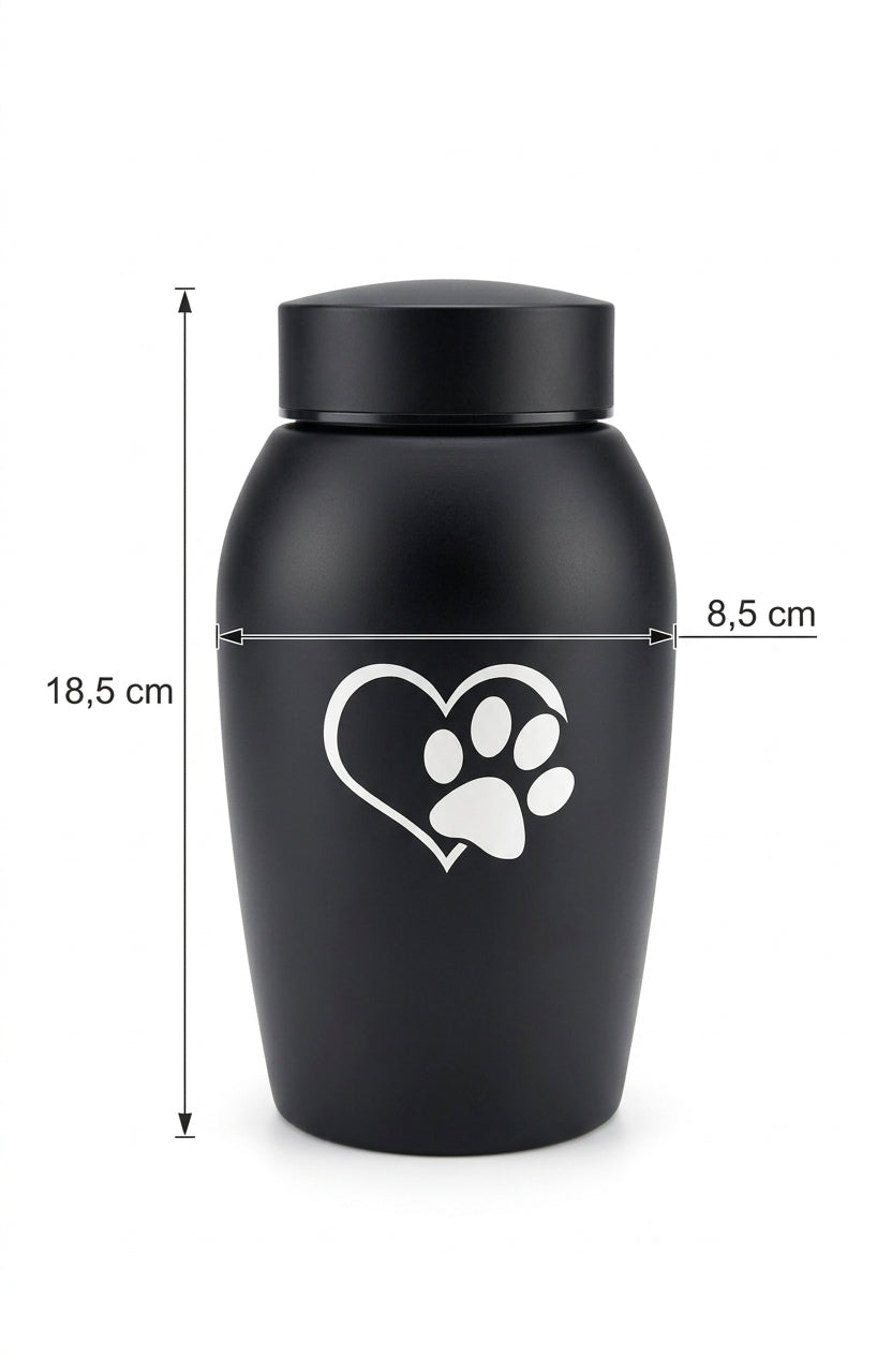 Urne pour Chien en Acier Inoxydable
