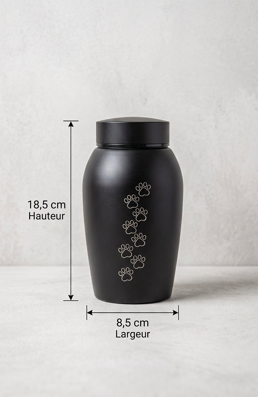 Urne pour Chien en Acier Inoxydable