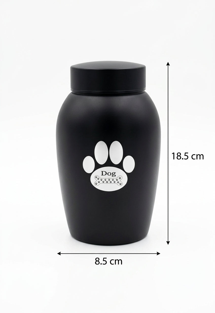 Urne pour Chien en Acier Inoxydable