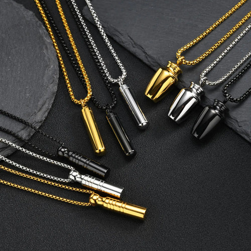 Collier Urne en Acier Inoxydable